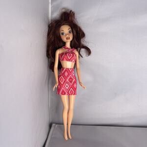 Barbie My Scene Miami Getaway Chelsea Doll Red hair brown eyes blue eyeshadow